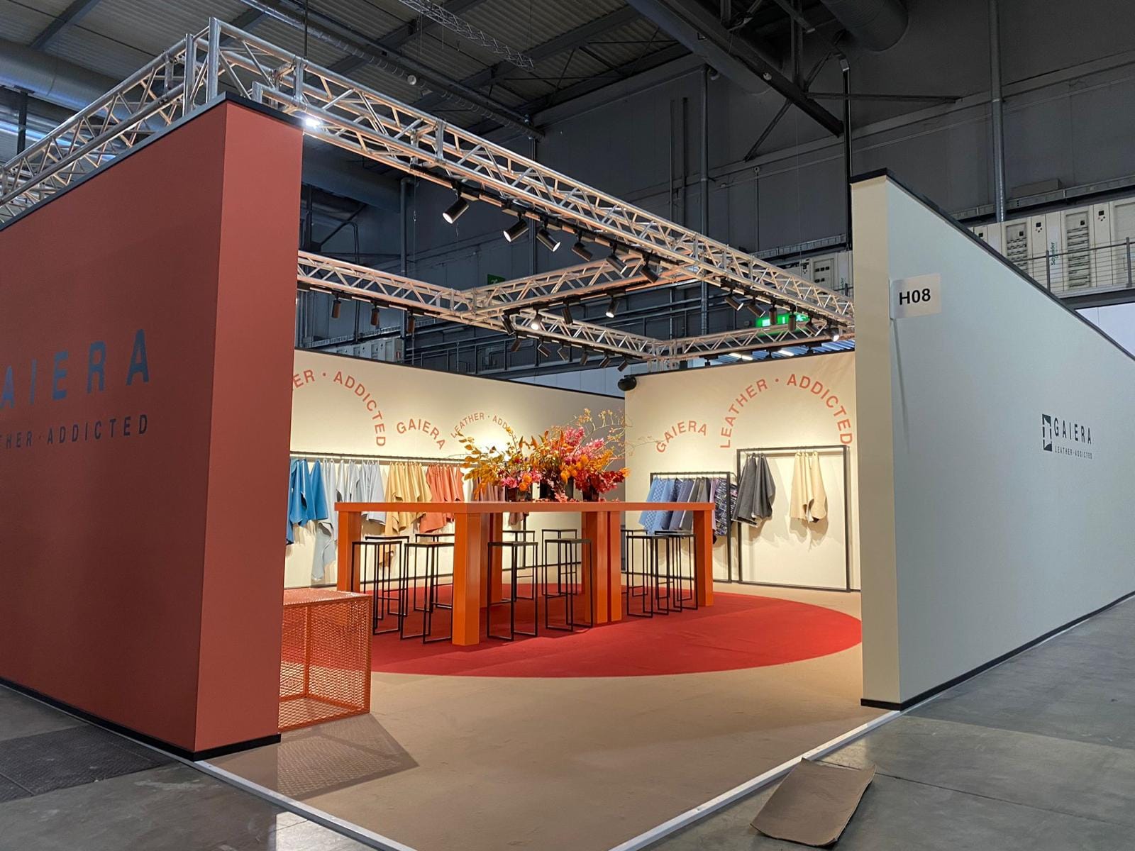 Linea Pelle Milano 2024 Nicola Sarti Lab Stand fieristico